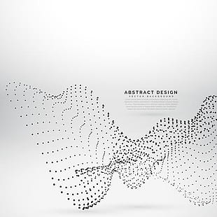 310x310 Abstract Particle Dynamic Wave Vector Background Free