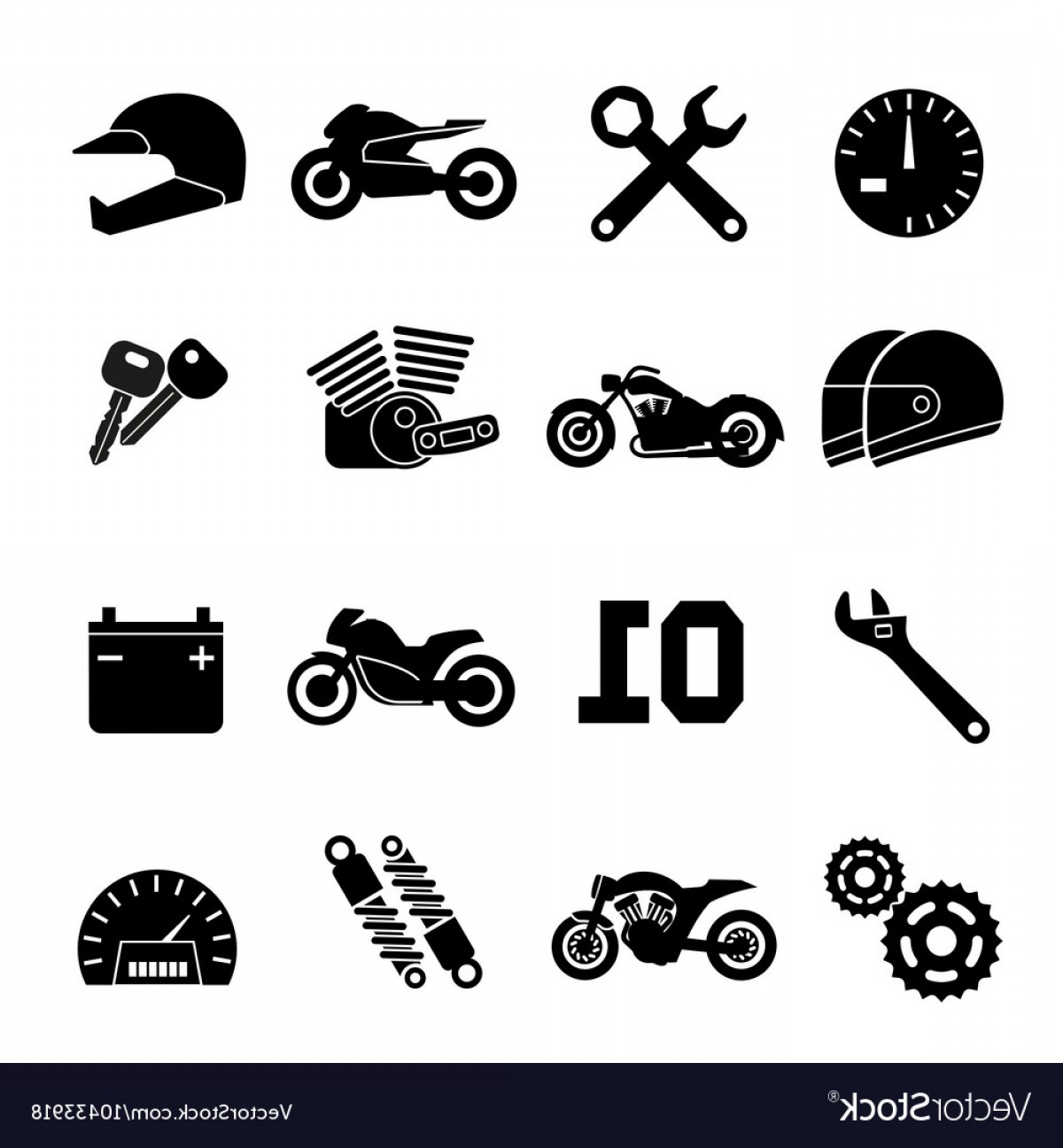 1200x1296 Motorbike Motorcycle Race And Spare Parts Vector Soidergi