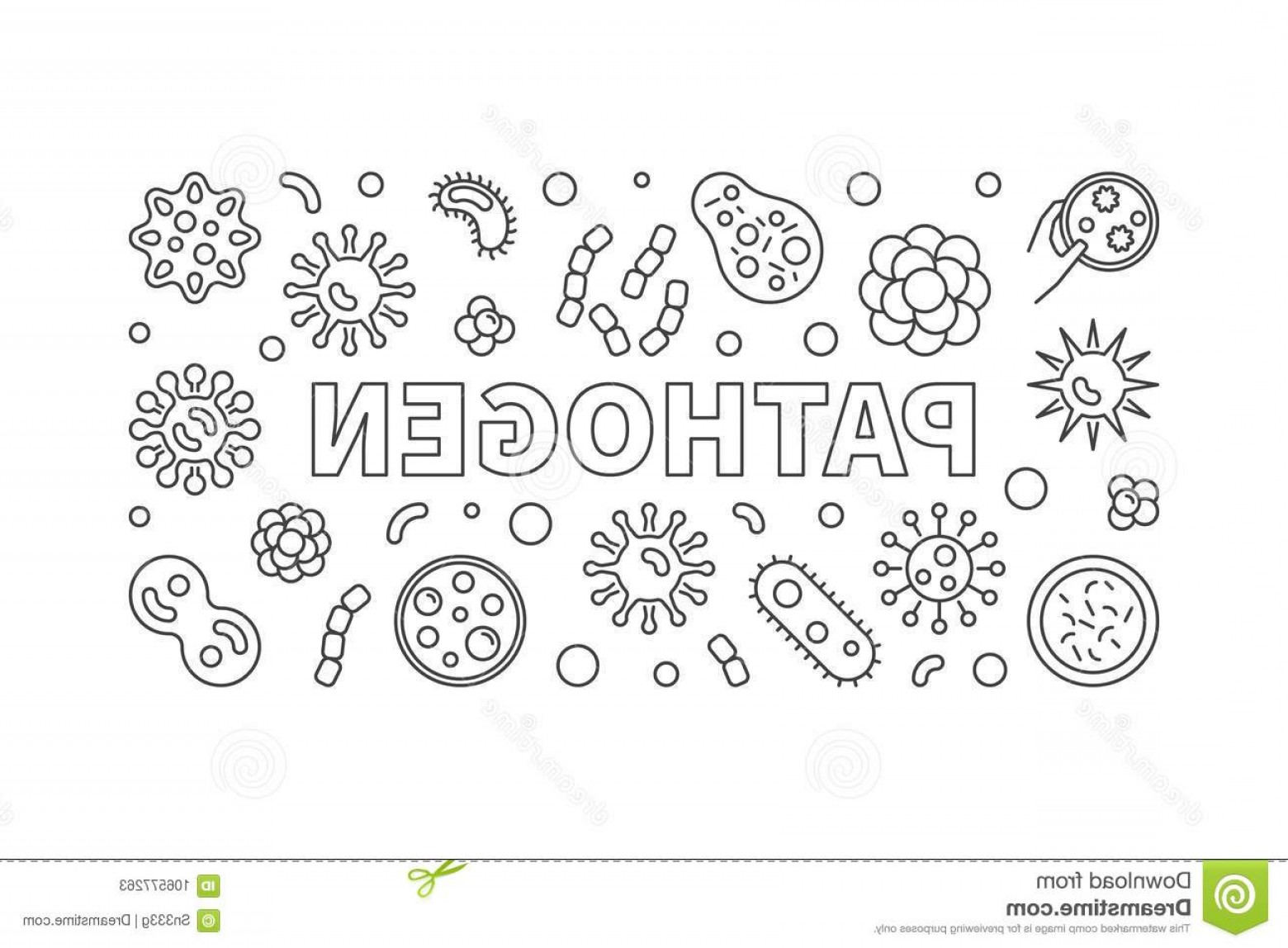 Pathogen Horizontal Illustration Vector Banner Made Bacter Concept 1560x1148 Pathogen Horizontal Illustration Vector Banner Made Bacter Concept