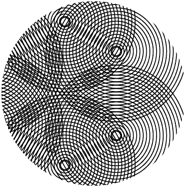 366x366 Moire Pattern Generator