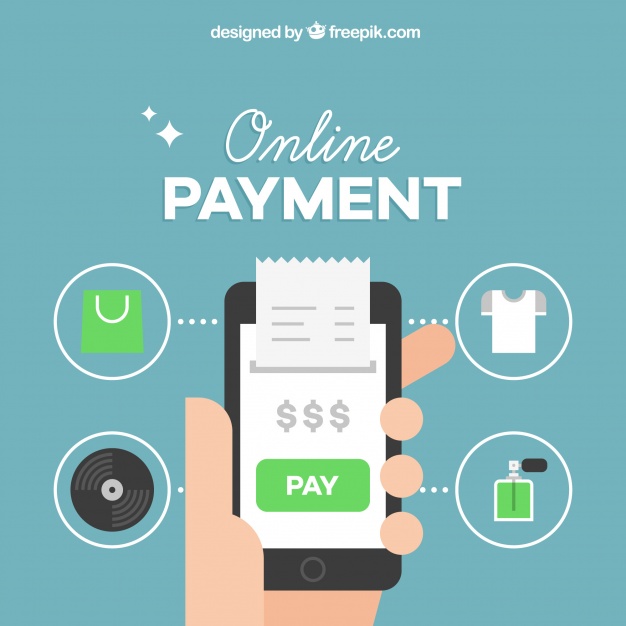 626x626 Online Payment Background Vector Free Download