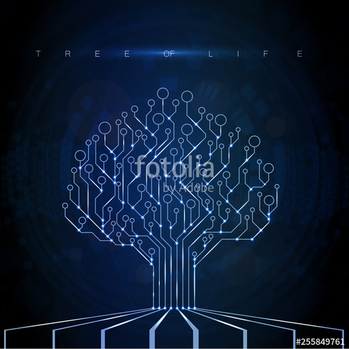 500x500 Circuit Board Tree Technology Cpu, Microprocessor Interface