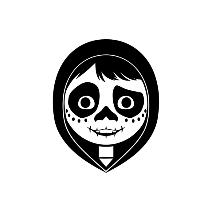 690x690 Coco Miguel Rivera Disney Graphics Design