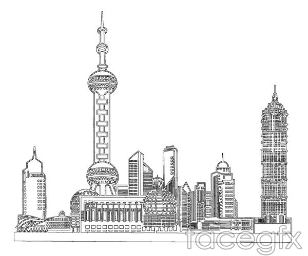 600x500 Pearl Of The Orient Line Vector Over Millions Vectors, Stock