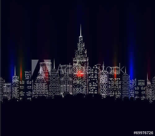 500x440 City Colourful