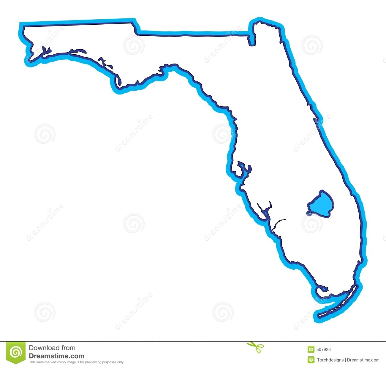 1300x1239 Graspable Florida Map Simple
