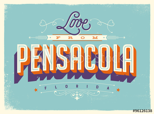 500x370 Vintage Style Touristic Greeting Card With Texture Effects