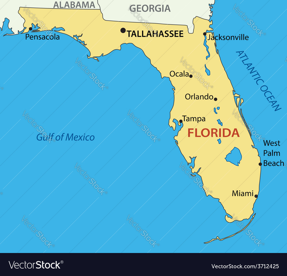 1000x960 Exact Florida Map Download Free Download Free Vector Art