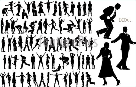 People Plan View Vector 450x288 People Plan View Vector