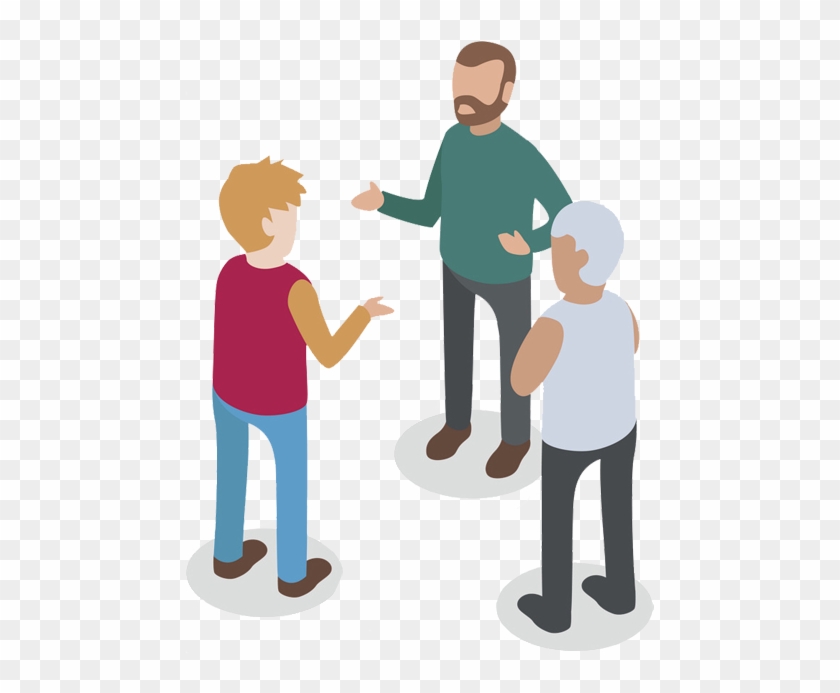 840x693 Vector People Png Talk, Transparent Png