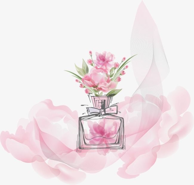 650x618 Perfume Bottle,flowers,perfume Bottle,cartoon Perfume Bottle