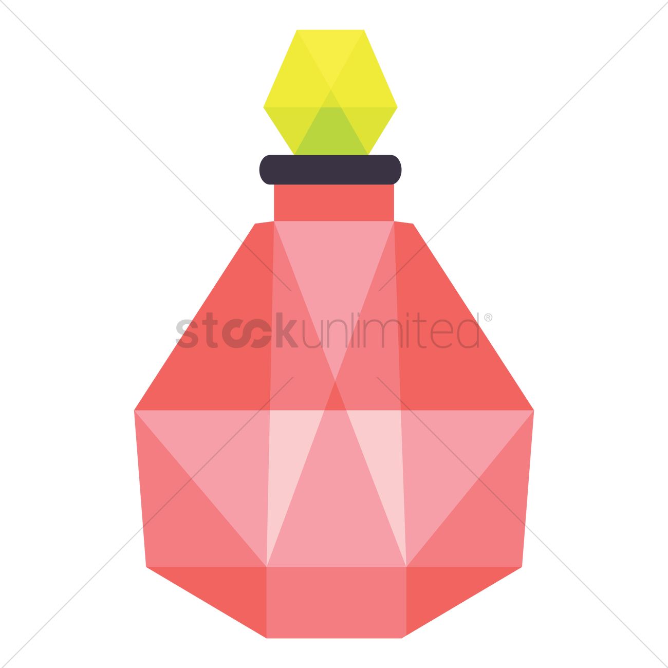1300x1300 Perfume Bottle Vector Image