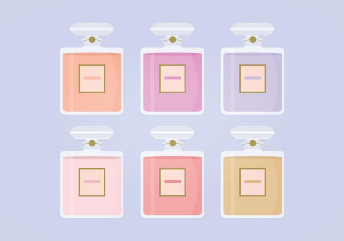 700x490 Vector Perfume Bottles Collection