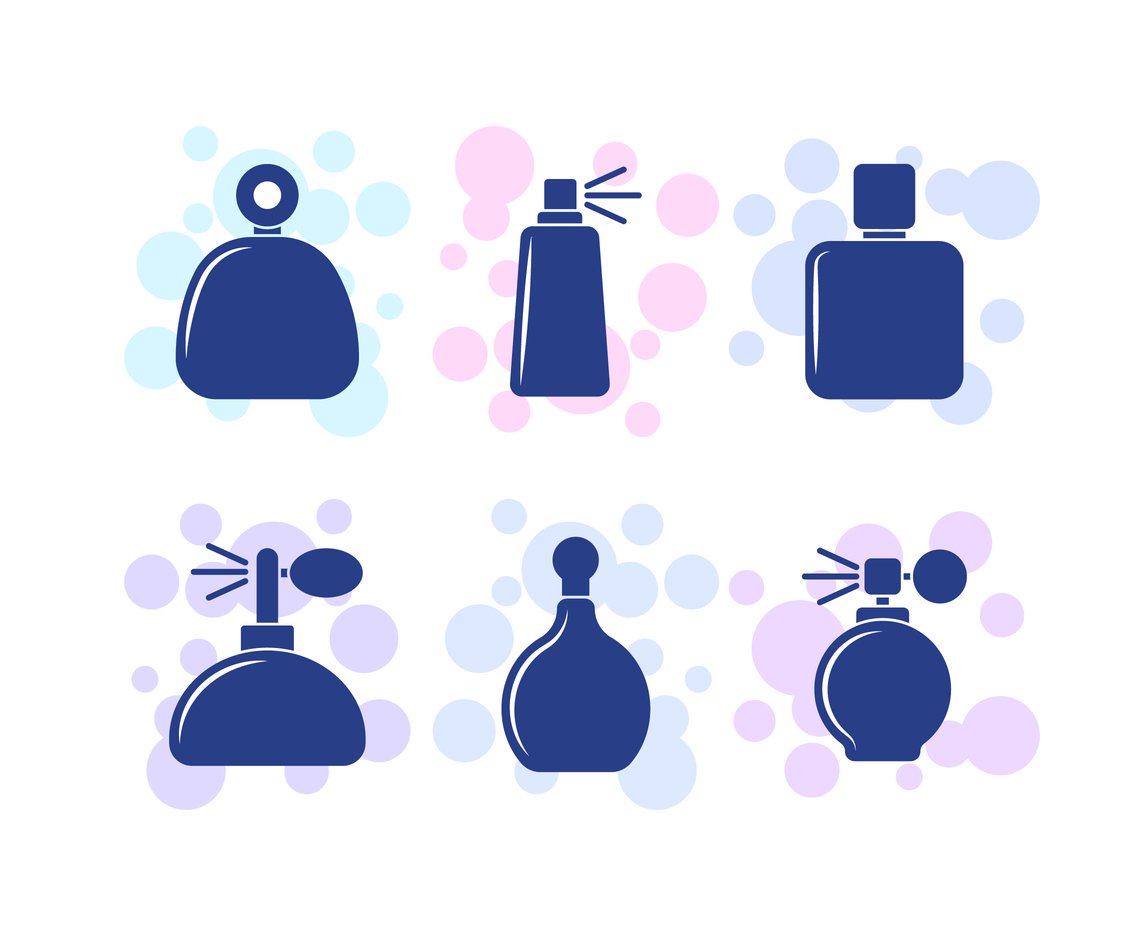 1136x936 Free Unique Perfume Bottles Vectors Vector Art Graphics