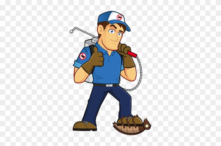 Exterminator Or Pest Control Stock Vector 840x555 Exterminator Or Pest Control Stock Vector