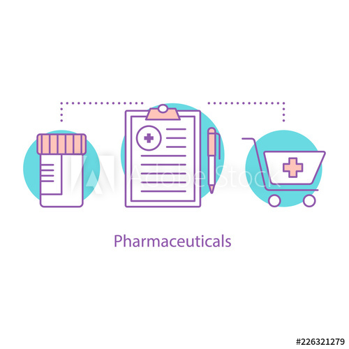 500x500 Pharmaceuticals Concept Icon