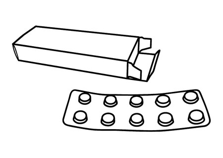450x318 Pharmaceuticals Pills Medicine On White Bachground Vector Line