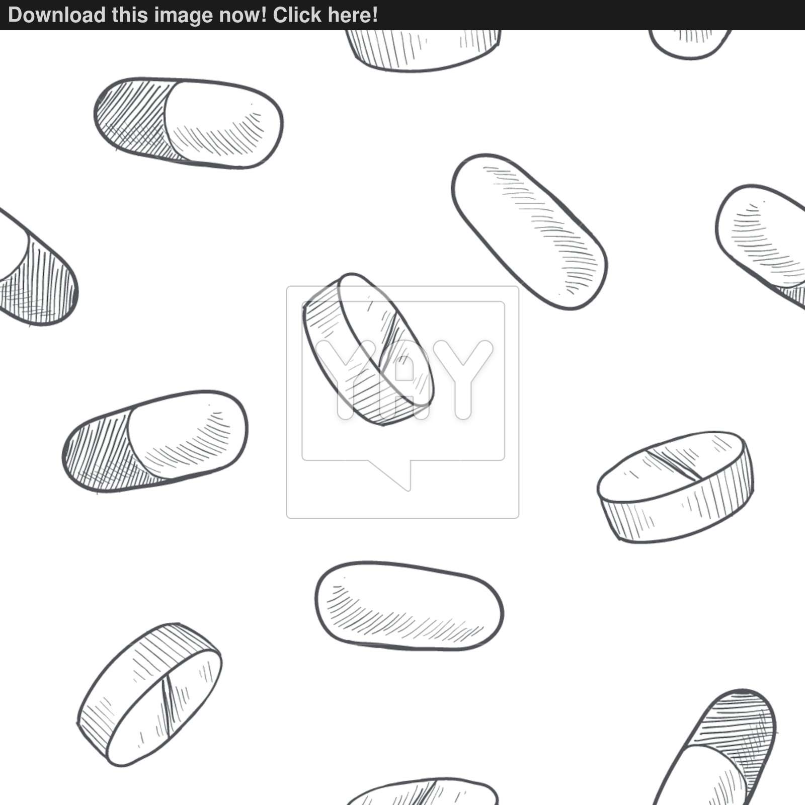 1600x1600 Seamless Medicine Or Pharmaceuticals Vector Background Vector