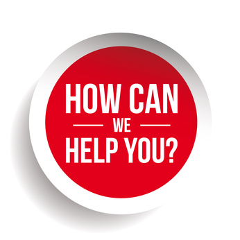 346x346 How Can We Help You Vector Label