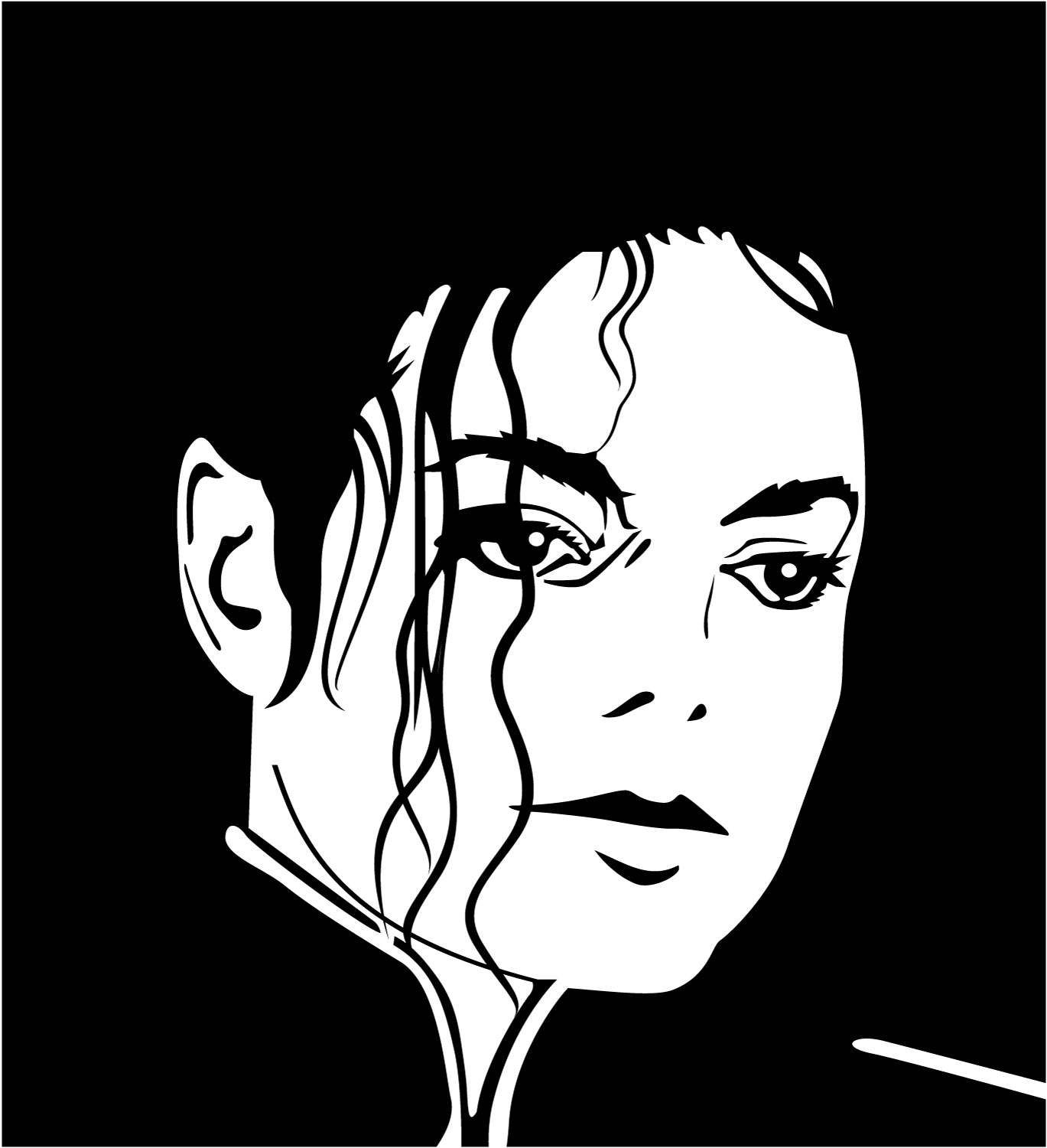 1369x1500 Filemichael Jackson Vector