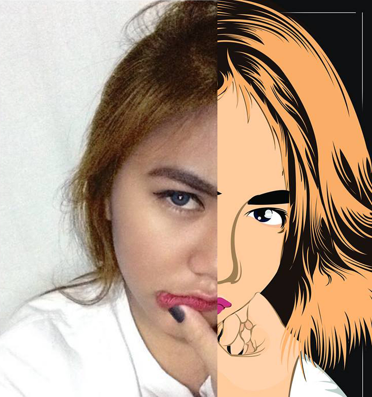 734x783 Vector Graphics