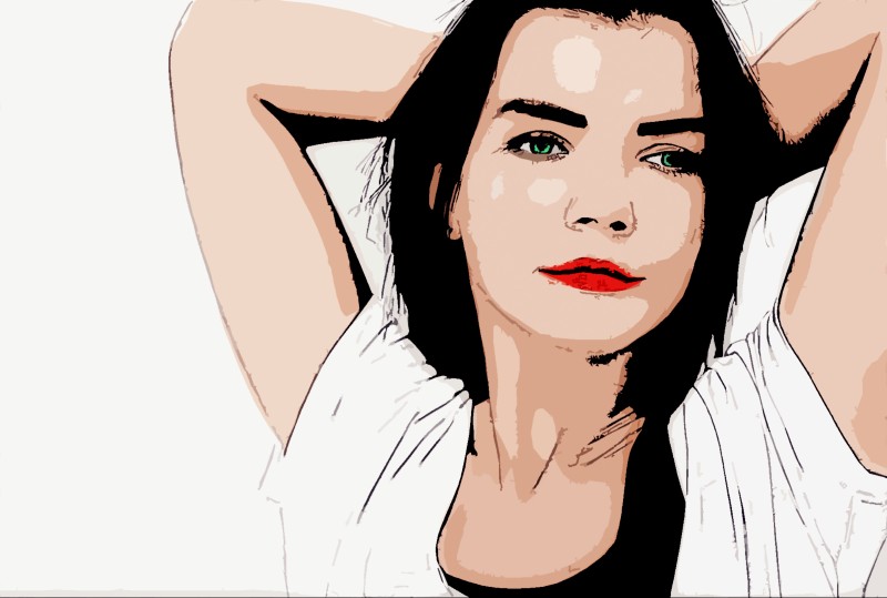 Photos To Vector Cartoon In Photoshop Without Pen Tool 800x539 Photos To Vector Cartoon In Photoshop Without Pen Tool