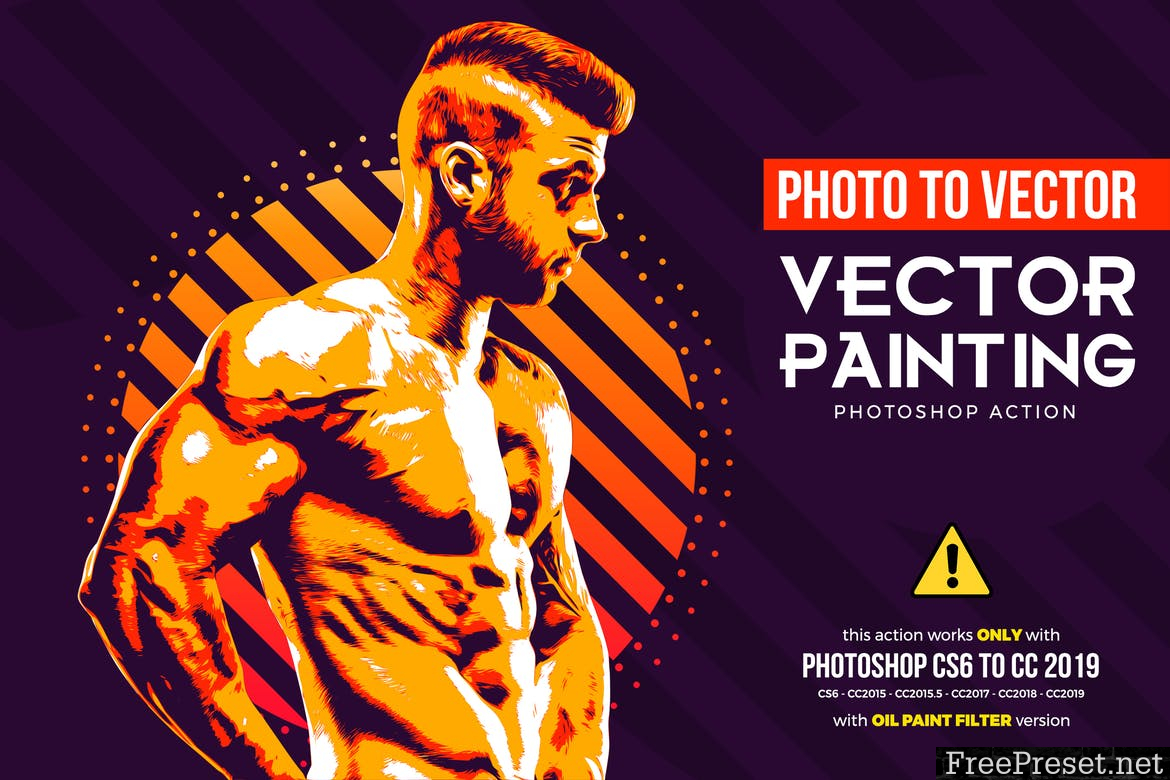 1170x780 Vector Painting Cc Photoshop Action