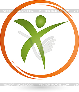 258x300 One Person Logo, Fitness, Physical Therapy