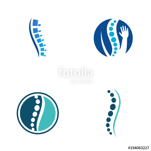 500x500 Physical Therapy Logo Vector Icon Illustration Collection Stock