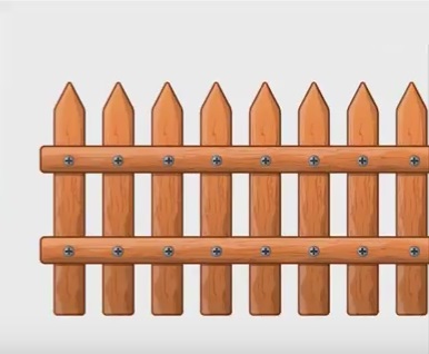 386x318 Draw A Vector Wooden Fence In Adobe Illustrator