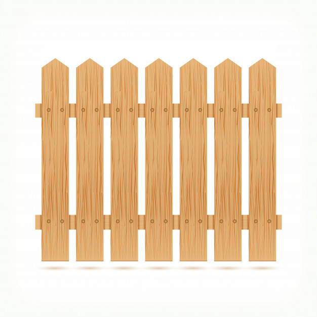 626x626 Wooden Fence Tile Vector Free Download