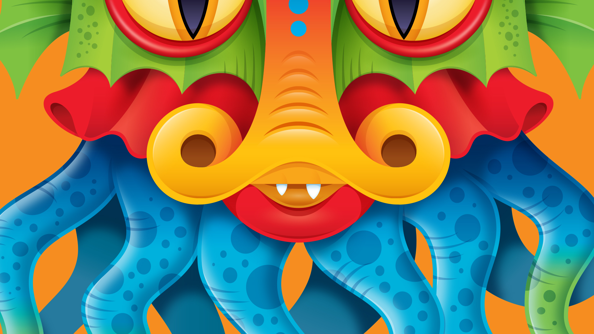 1920x1080 Drawing Vector Graphics Color And Detail