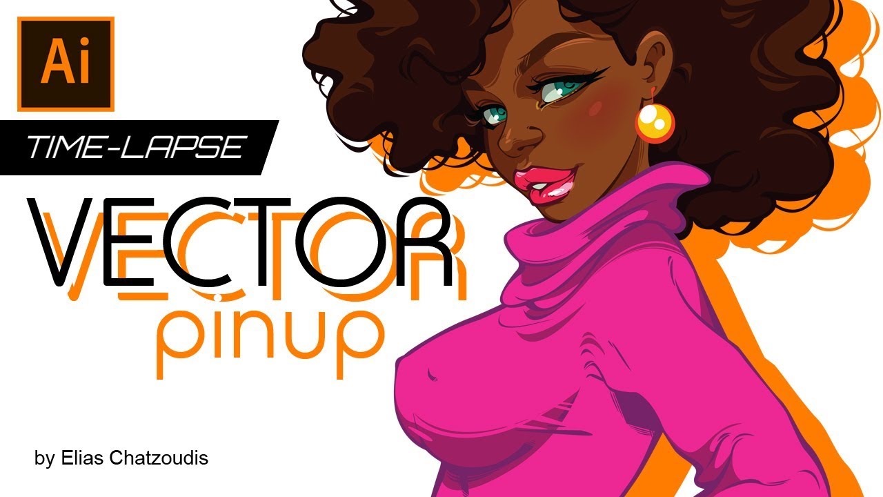 1280x720 Creating A Vector Pinup Girl