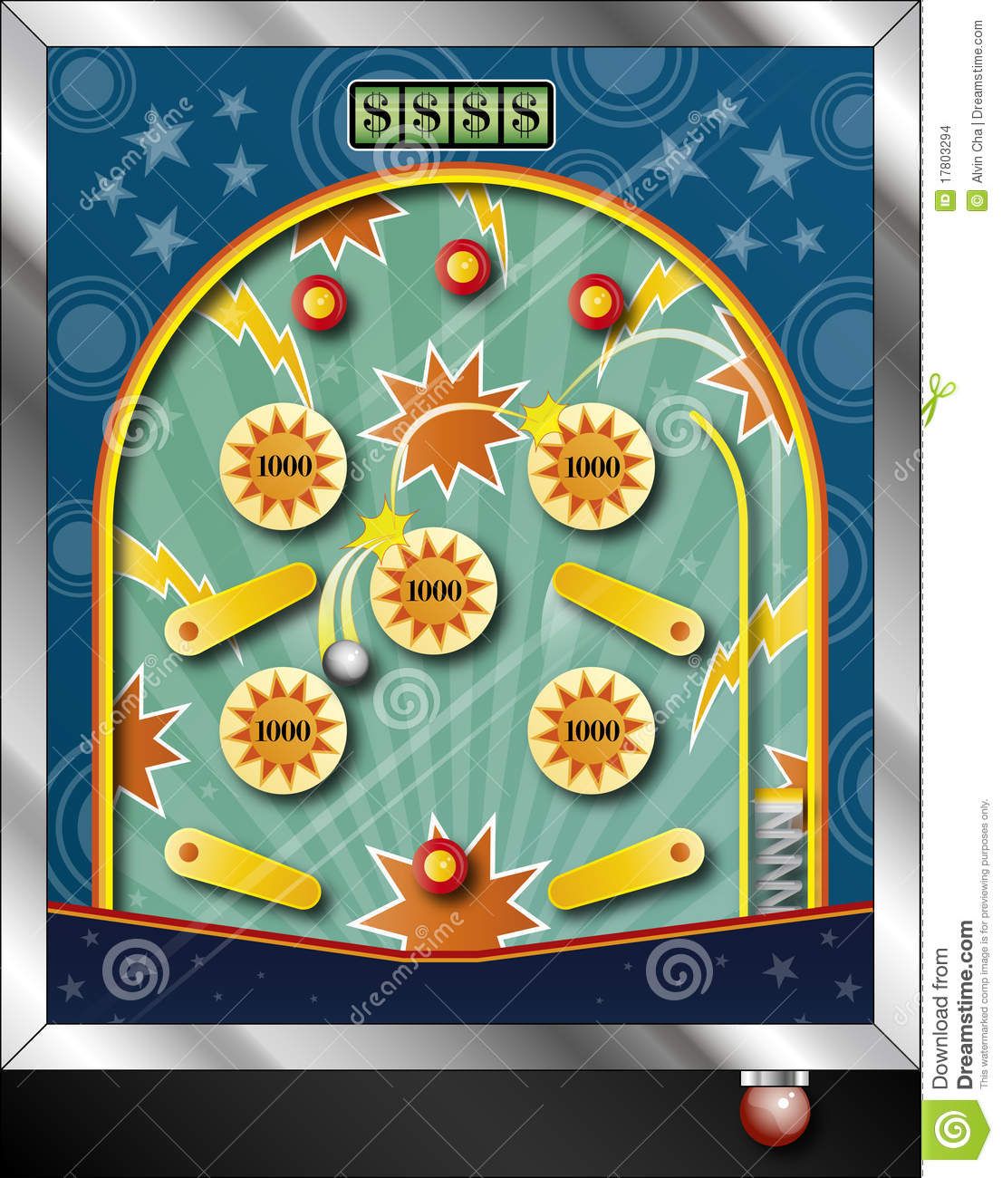 1106x1300 Pinball Machine