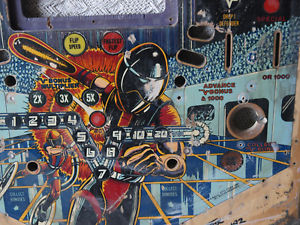 300x225 Bally Vector Bottom Playfield For Pinball Machine Ebay