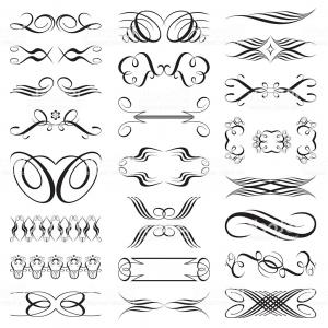 300x300 Photostock Vector Pinstripe Graphics Vinyl Ready Vector Art