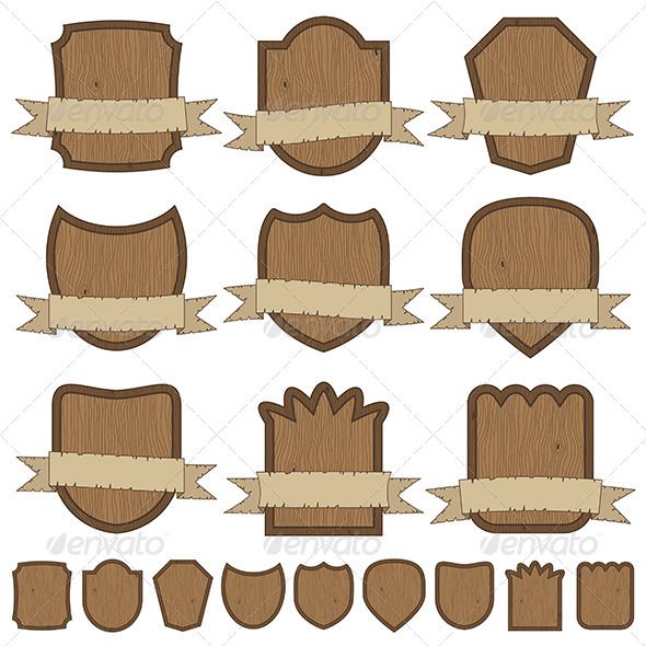 Vector Patterns Wooden Plaques, Wood 590x590 Vector Patterns Wooden Plaques, Wood