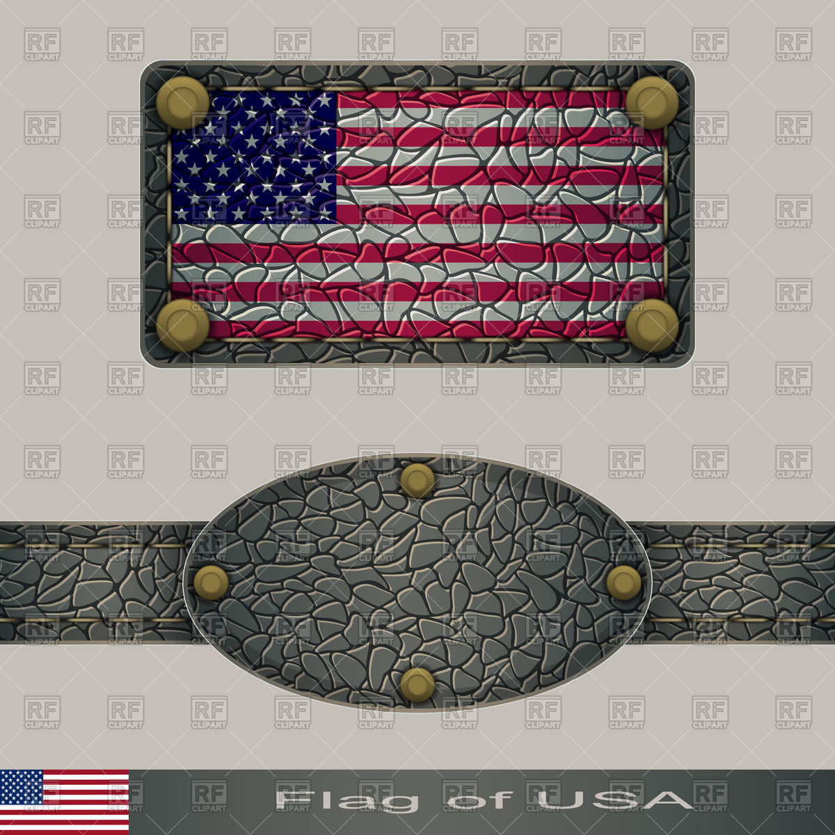 Plaque With Flag Of Usa 1200x1200 Plaque With Flag Of Usa