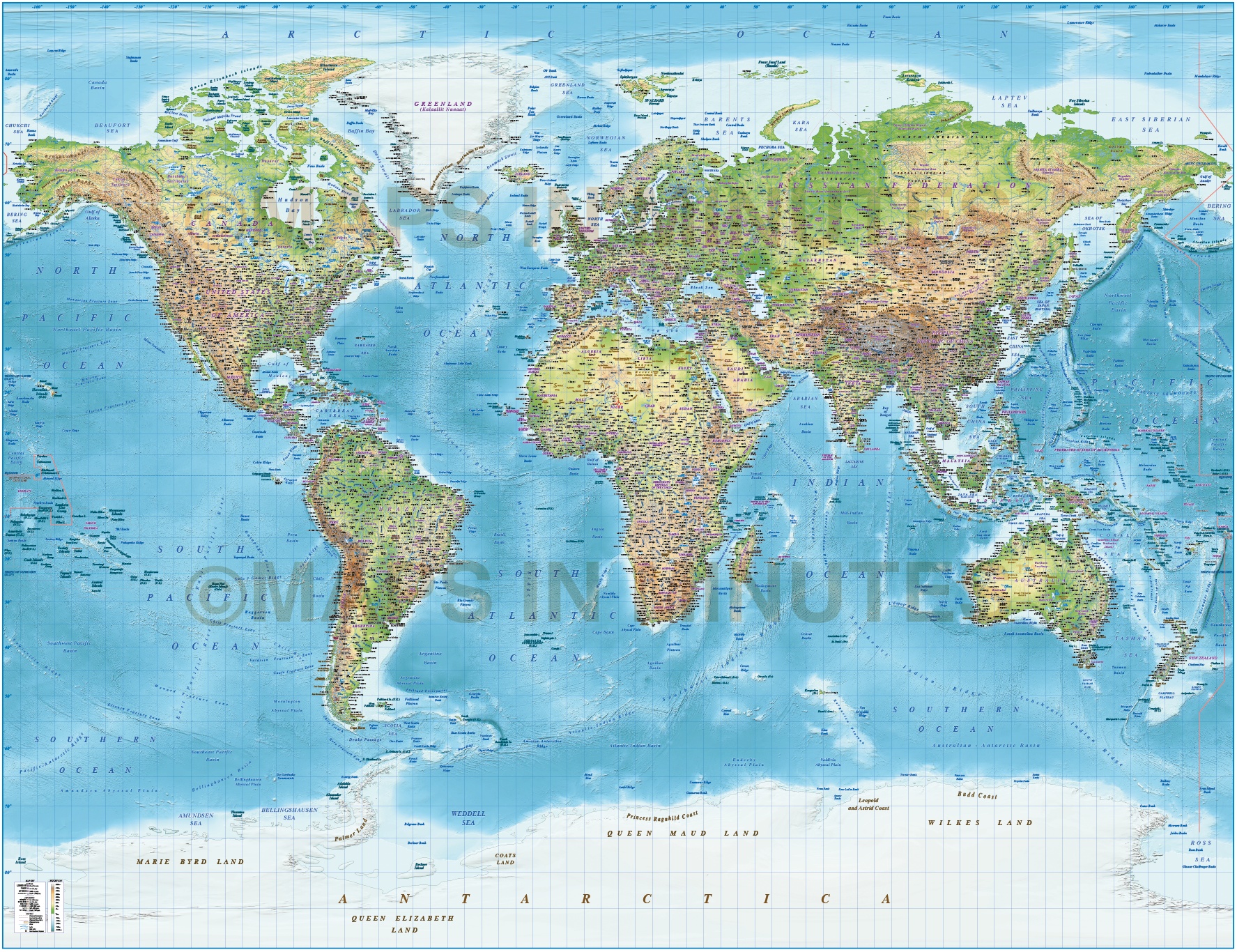 1775x1366 Detailed Vector World Map, Illustrator Cs Format, Political