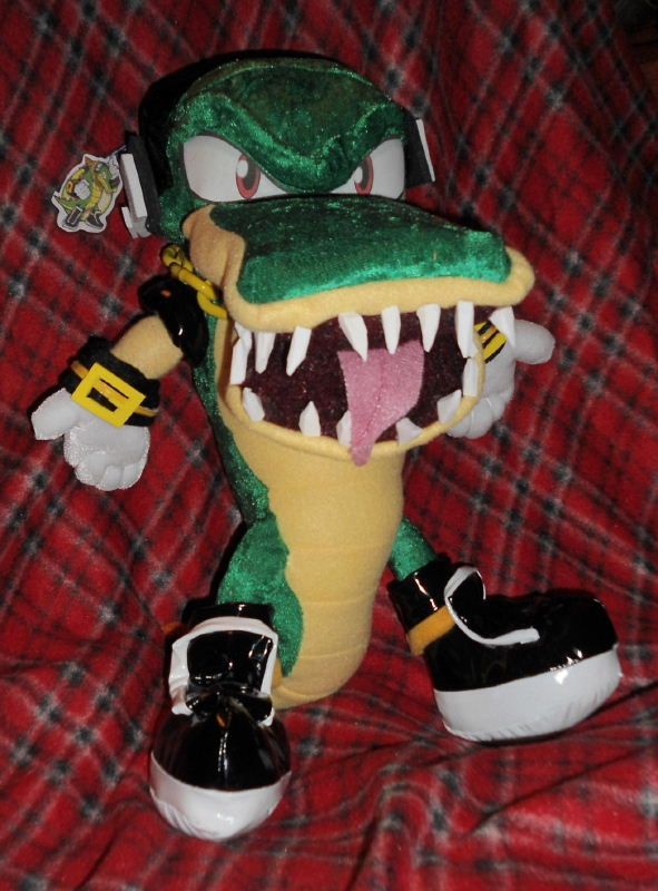 591x800 Sega Sonic The Hedgehog Vector The Crocodile Plush Devin