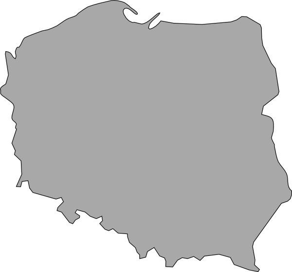 600x558 Map Of Poland Clip Art