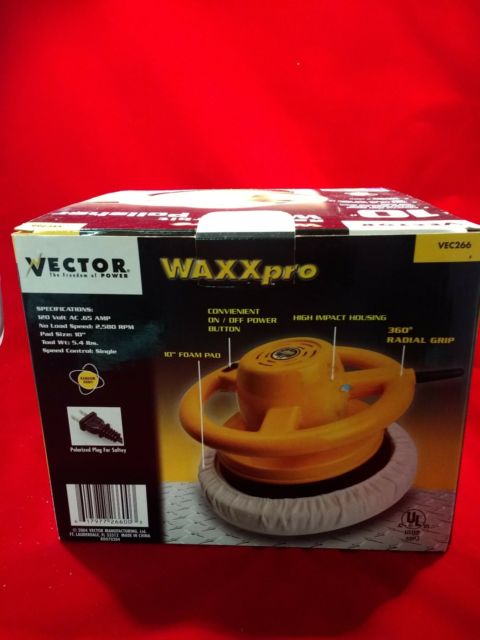 480x640 Vector Waxx Pro Random Orbit Waxer Polisher Buffer