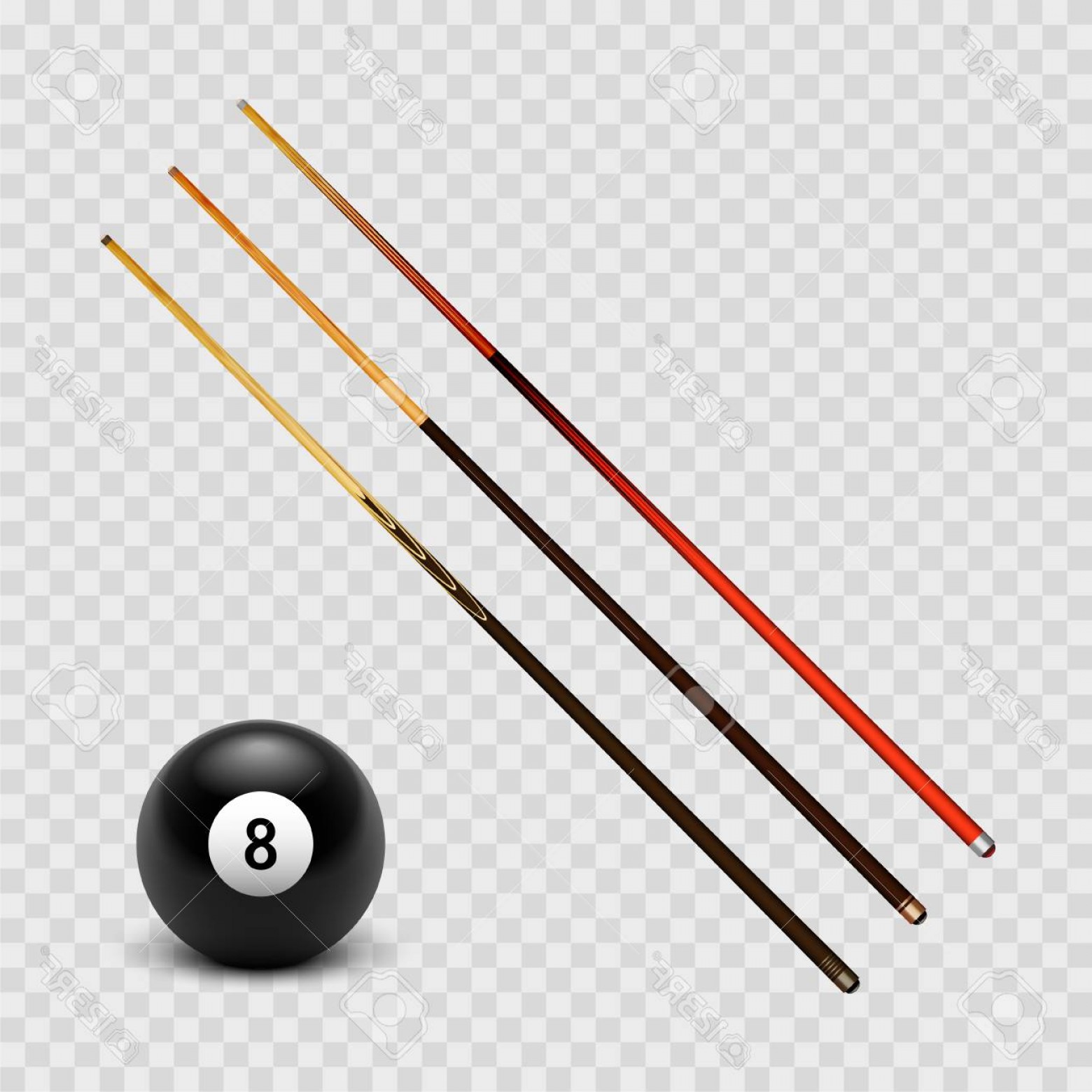 1560x1560 Photostock Vector Stock Vector Illustration Realistic Billiard