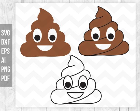Poop Emoji Emoji Poop Funny Toilet Cricut Etsy 570x453 Poop Emoji Emoji Poop Funny Toilet Cricut Etsy