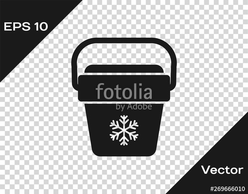 500x392 Grey Cooler Bag Icon Isolated On Transparent Background Portable