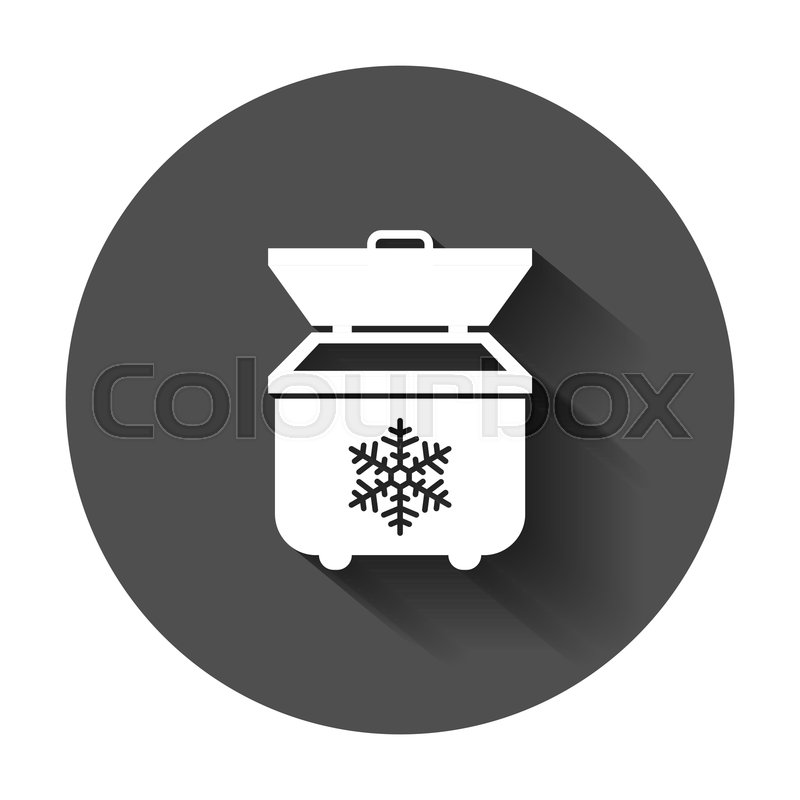 800x800 Portable Fridge Refrigerator Icon In Stock Vector Colourbox