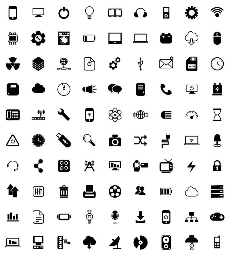800x889 Free Technology Icons From Vector Portal Creative Beacon