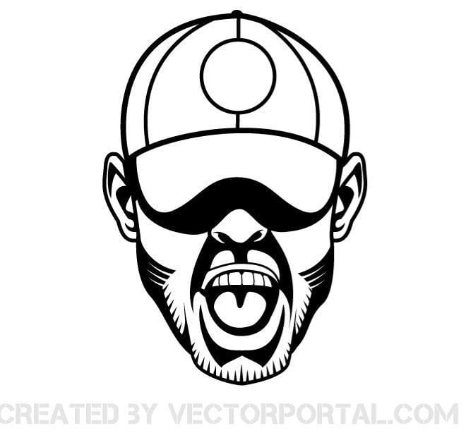 660x624 Man With A Cap Vector Graphics Free Graphics Uihere