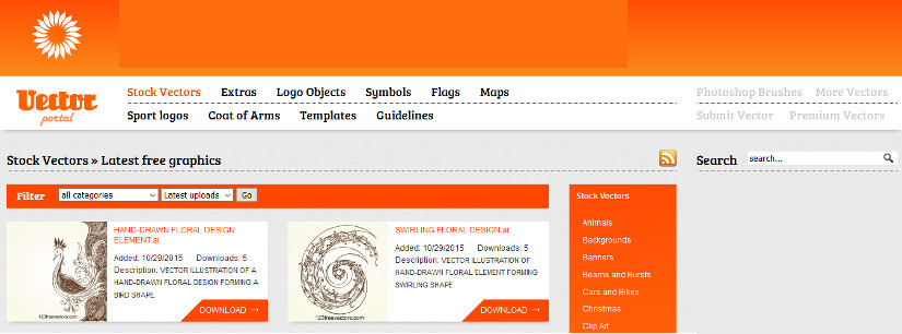 825x306 Websites To Get Free Vector Designs, Images And Icons