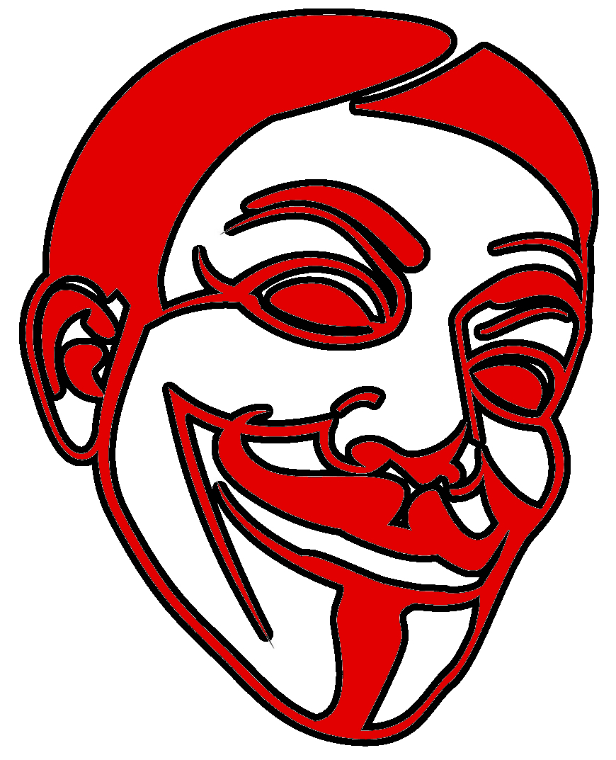 870x1073 Anonymous Guy Fawkes Mask